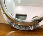 16 Inch Nickel Plated Porthole Mirror - Ship Round Wall Decor - Ideal Christmas Gift - Nautical Home Decor - Retro Handicrafts