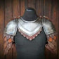 18 Gauge Metal Medieval Armor - Pauldrons and Gorget for Historical Reenactments