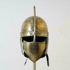 18ga Medieval Armor Armour Knight Roman Spartan Crusader Costume Helmet - Retro Handicrafts