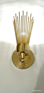 1950 Mid Century Brass Sputnik Skyla Wall Fixture Sconce Lamps Lighting lamp - Retro Handicrafts
