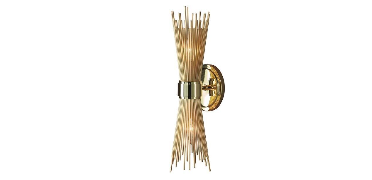 1950 Mid Century Brass Sputnik Skyla Wall Fixture Sconce Lamps Lighting Sconces - Retro Handicrafts