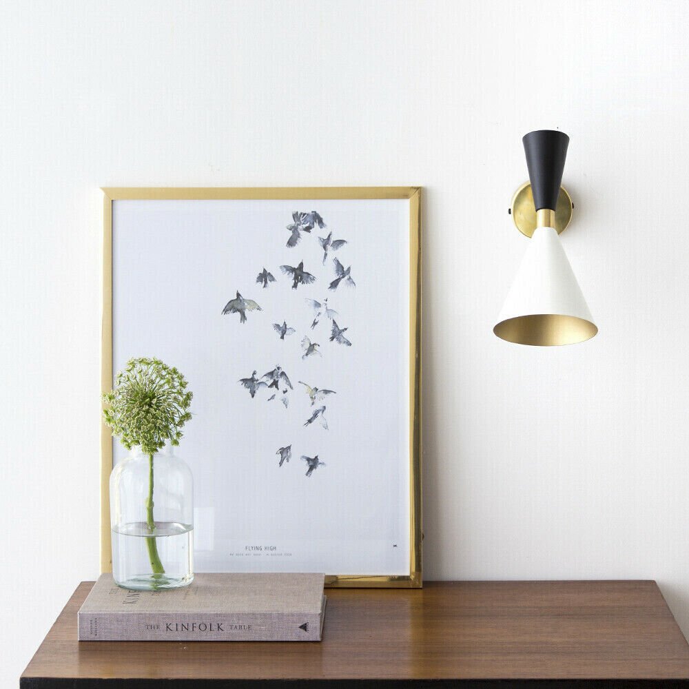 1950's Mid Century Stilnovo Arteluce Light Sconce Italian Wall Lamps Pair - Retro Handicrafts