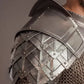 20-gauge steel construction for Dwalin's pauldrons and gorget, ideal for LARP and cosplay