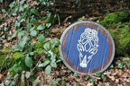 24” Medieval Wooden Battle - Ready Viking Shield - Halloween Prop - Retro Handicrafts