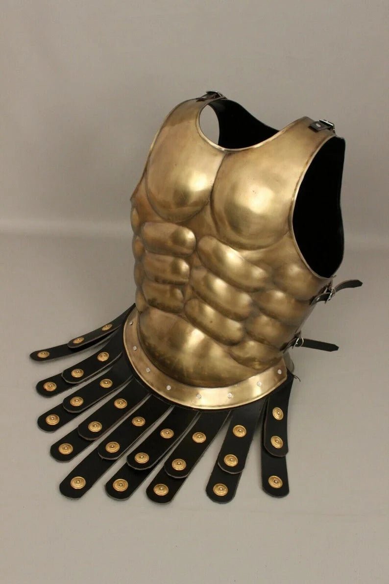 300 Movie Warrior Costume ~ Spartan King Warrior Armour - muscle armor - Retro Handicrafts