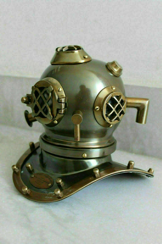 7" US Navy Mark V Maritime Vintage Deep Sea Scuba Divers Diving Mini Helmet Gift - Retro Handicrafts