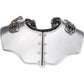 Adjustable Leather Straps for a Comfortable Fit on Gothic Pair of Gorget