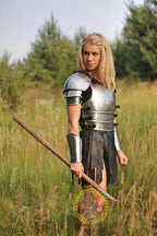 Ancient Knight Lady Armor, Female Fantasy Armor Costume, Cosplay, Larp Armor, Christmas Gift - Retro Handicrafts