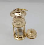 Antique Brass Polished Nautical Miner Oil Ship Lantern Maritime Lamp Home Décor - Retro Handicrafts
