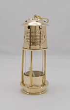 Antique Brass Polished Nautical Miner Oil Ship Lantern Maritime Lamp Home Décor - Retro Handicrafts