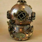 Antique Heavy Diving Helmet Bronze US Navy Mark V Marine Scuba Divers Helmet 18" - Retro Handicrafts