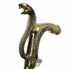 Antique Nautical Gift HEAD Brass Victorian Design Wooden Walking Cane Stick item - Retro Handicrafts