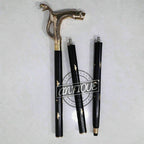 Antique Nautical Gift HEAD Brass Victorian Design Wooden Walking Cane Stick item - Retro Handicrafts