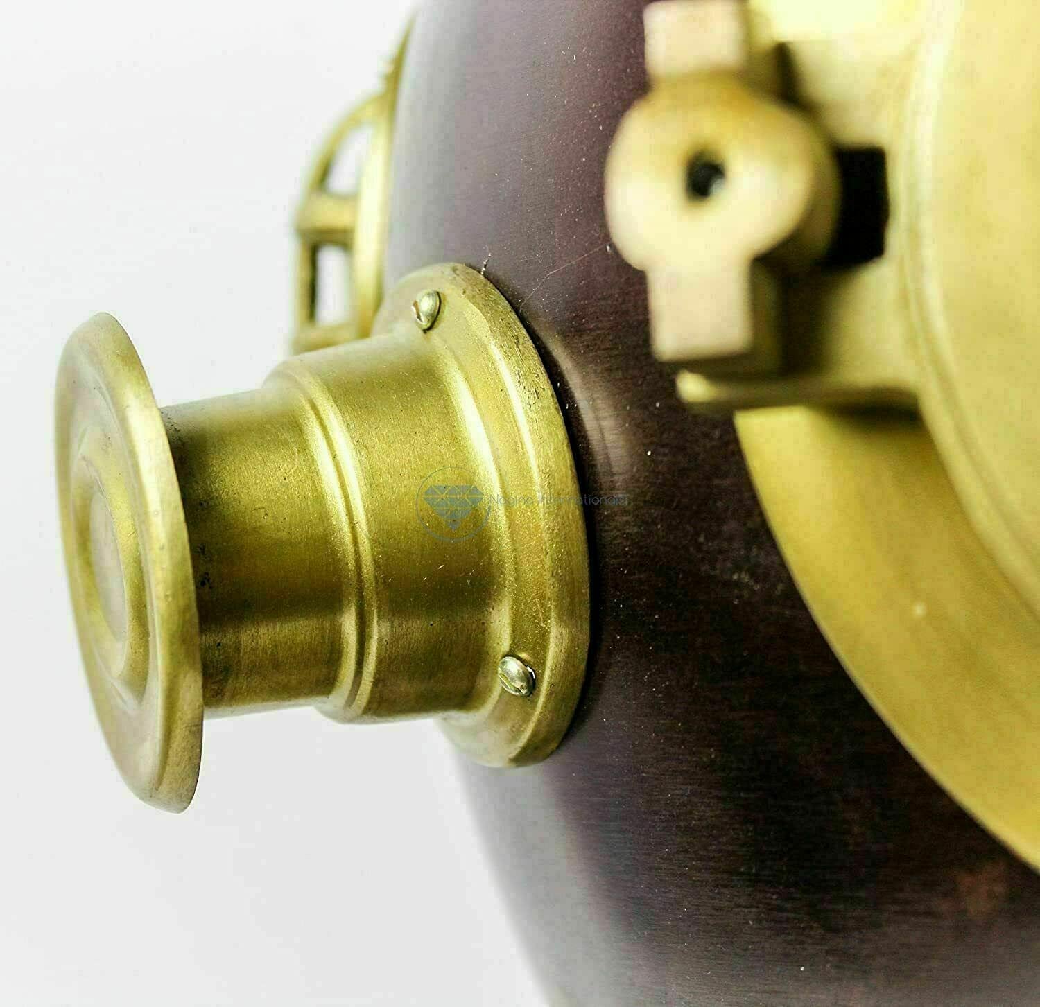 Antique Scuba Divers Diving Helmet U.S Navy Mark V Boston Full Size Vintage Gift - Retro Handicrafts