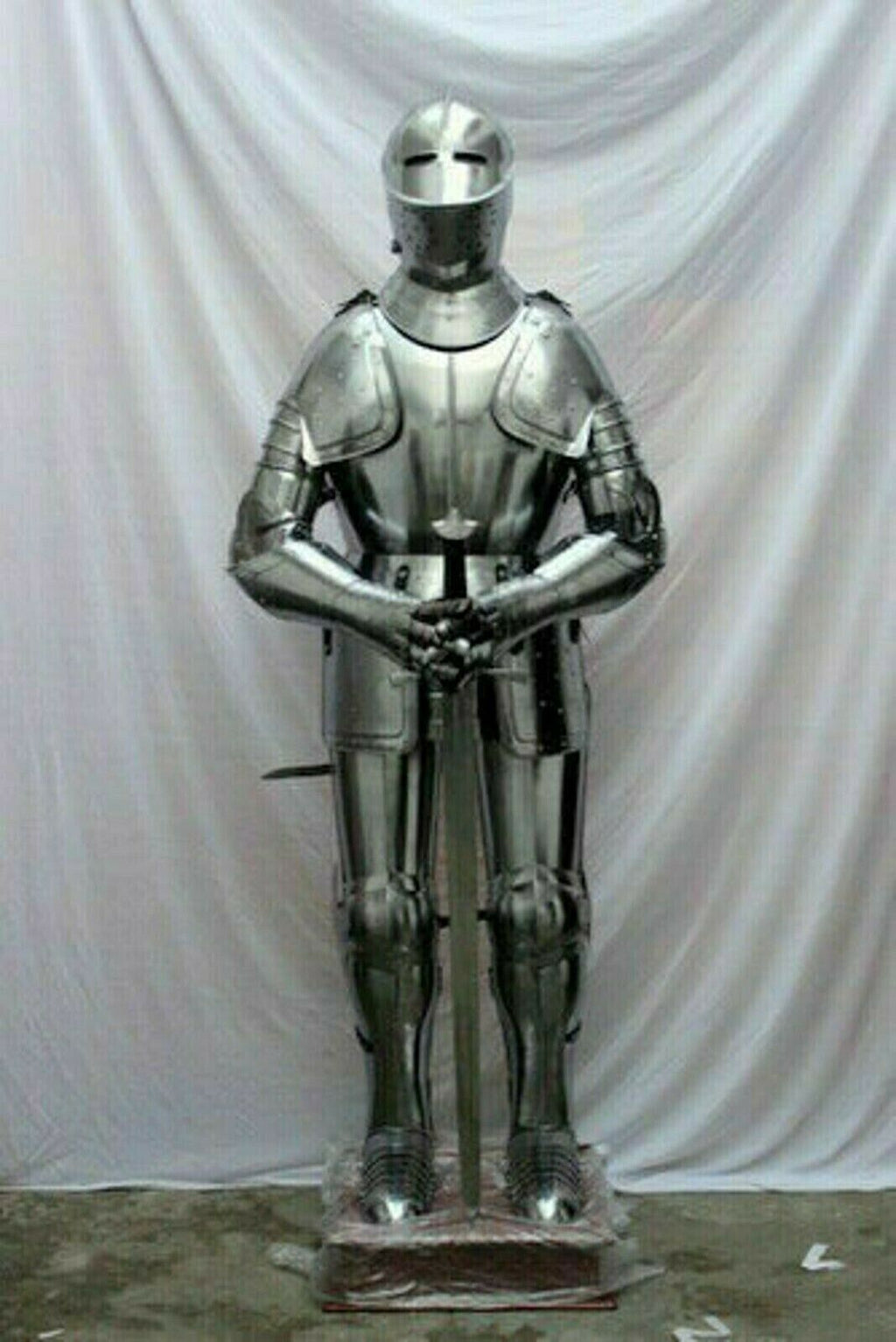 Armor Medieval knight suit of Armor crusader combat full body wearable Suit - Retro Handicrafts