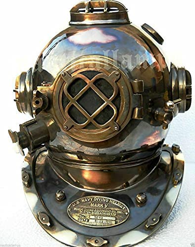 Authentic Diving Helmet | Vintage - Style Deep Sea Diver's Helmet - Retro Handicrafts