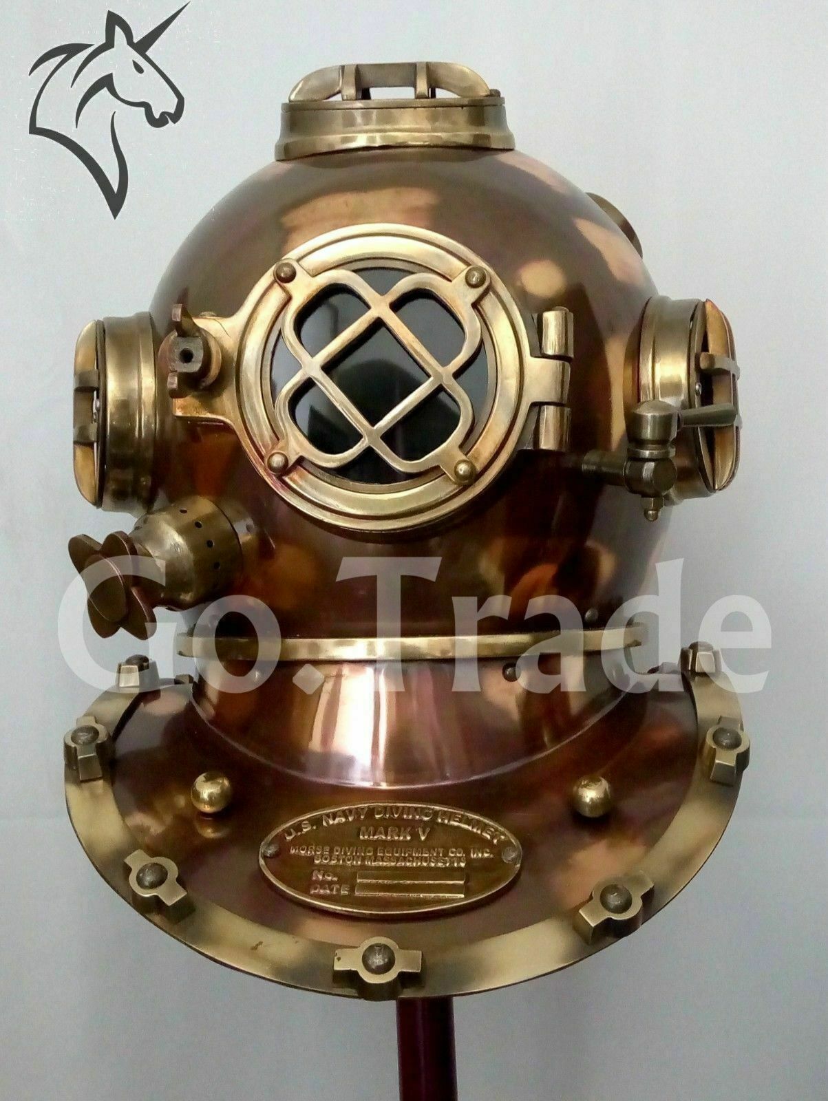 Authentic Diving Helmet | Vintage - Style Deep Sea Diver's Helmet - Retro Handicrafts