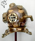 Authentic Diving Helmet | Vintage - Style Deep Sea Diver's Helmet - Retro Handicrafts