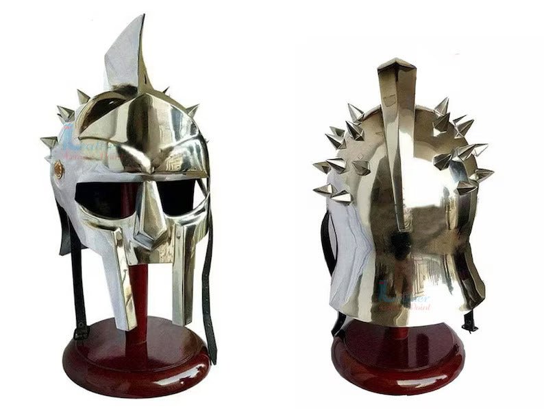 Authentic Gladiator Helmet for Sale | High - Quality Reproduction - Retro Handicrafts