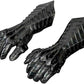 Black Medieval Nazgul Wearable Gloves Set Pair Armour Battle Steel Armor Gauntlets Gift For Him, Men Gifts Costume Fathers Gift Christmas - Retro Handicrafts