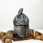Blackened 18 Gauge Steel Medieval Legionnaire Fantasy Helmet - Retro Handicrafts