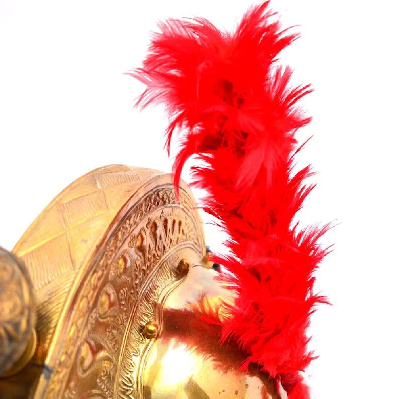 Brass French Cuirassier Pickelhaube Napoleon Helmet with Free Display Stand Best Gift for Him - Retro Handicrafts