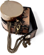 Brass Nautical Compass for son, grandson, daughter with engraved message, ideal for important events like Baptism and Graduation.