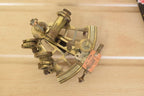 Brass Sextant, Handheld Nautical Sextant With Wooden Box - Retro Handicrafts