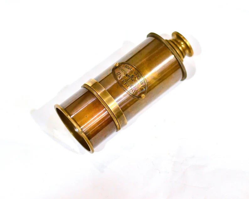 Brass Telescope, Personalized Engraved Telescope - Retro Handicrafts