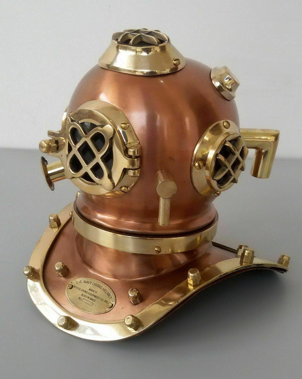 Brass Vintage Style Mark V US Navy Scuba Deep Mini Diving Divers Helmet Gift - Retro Handicrafts