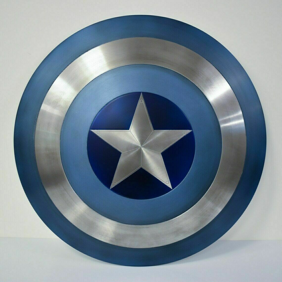 Captain America 22'' Stealth Shield Metal Replica - The Winter Soldier Collectible Marvel Prop - Retro Handicrafts