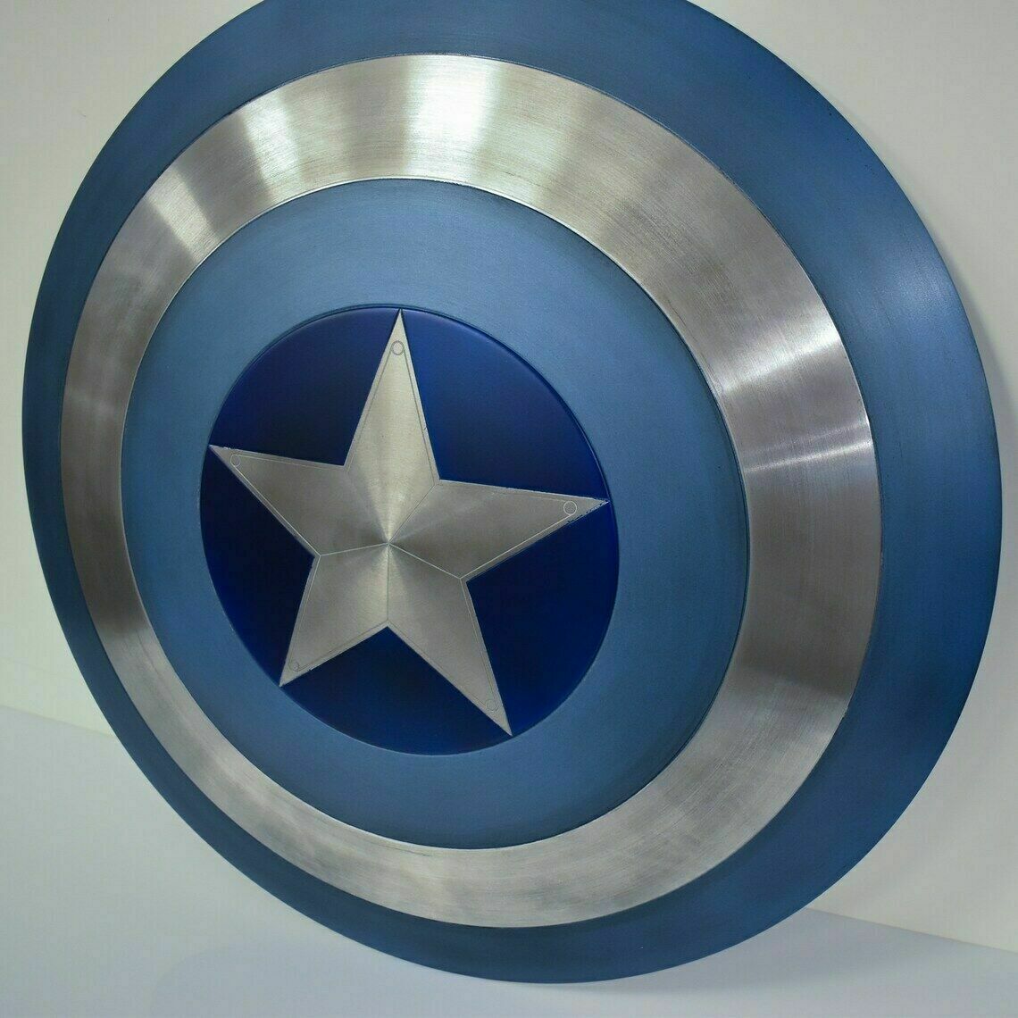 Captain America 22'' Stealth Shield Metal Replica - The Winter Soldier Collectible Marvel Prop - Retro Handicrafts