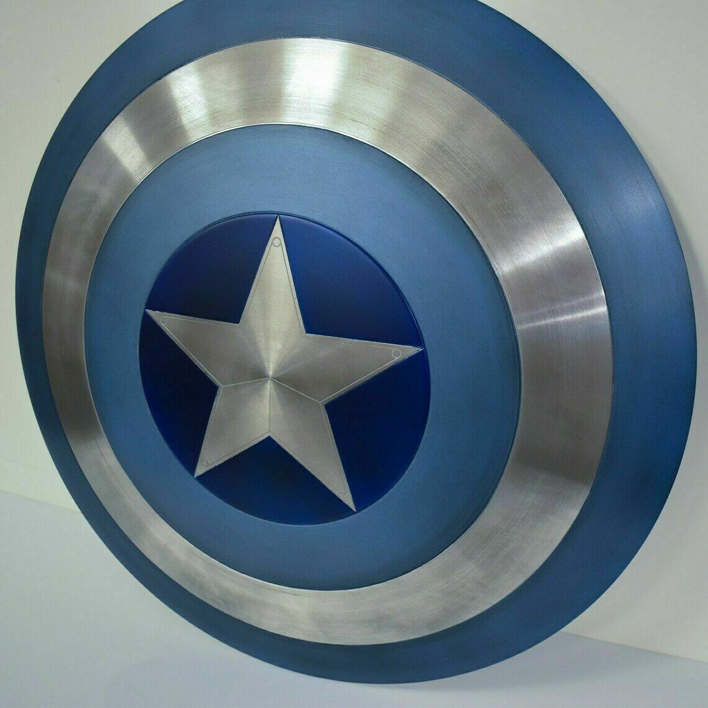 Captain America 22'' Stealth Shield Metal Replica - The Winter Soldier Collectible Marvel Prop - Retro Handicrafts