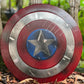 Captain America damaged Shield - Metal Prop Replica - screen Accurate Marvel Captain America's Shield - Retro Handicrafts