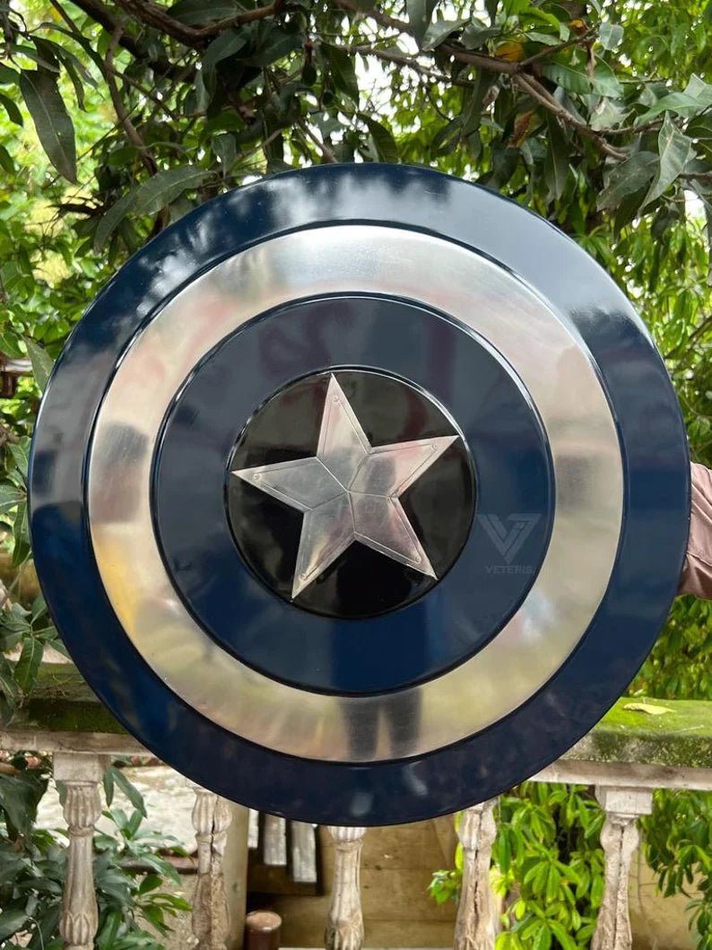 Captain America New Color Shield Replica | Movie Prop America Shield Collectible - Retro Handicrafts
