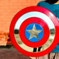 Captain America Shield Replica | Winter Soldier Metal Prop | Avengers Costume Accessory | Ideal Halloween Gift - Retro Handicrafts