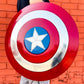 Captain America Shield Replica | Winter Soldier Metal Prop | Avengers Costume Accessory | Ideal Halloween Gift - Retro Handicrafts