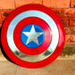 Captain America Shield Replica | Winter Soldier Metal Prop | Avengers Costume Accessory | Ideal Halloween Gift - Retro Handicrafts