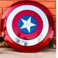 Captain America Shield Replica | Winter Soldier Metal Prop | Avengers Costume Accessory | Ideal Halloween Gift - Retro Handicrafts