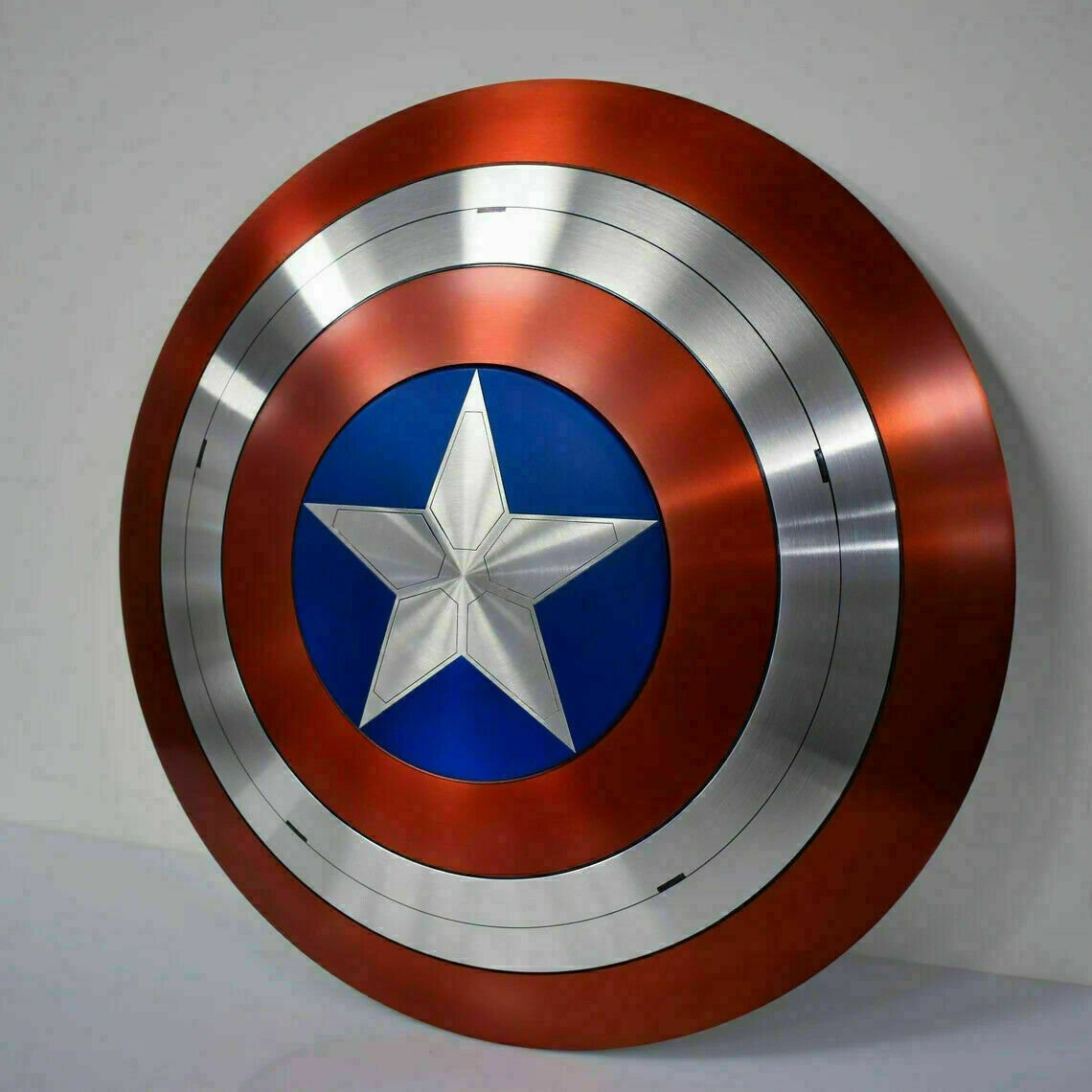 Captain America’s Shield Metal 1:1,MCU Captain America Shield Movie Prop style - Retro Handicrafts