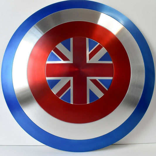 Captain Carter Shield 22''Metal Prop America Movie Screen Accurate Marvel What If - Retro Handicrafts