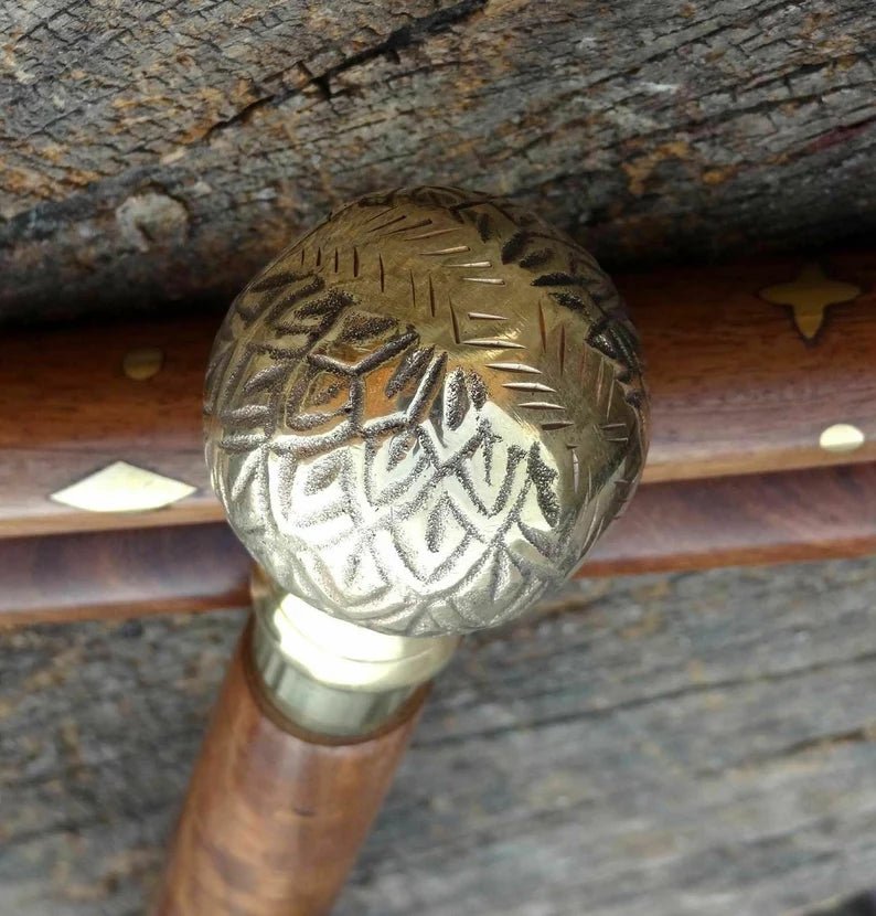 Designer Antique Victorian Walking Cane - Perfect Gift for Gentlemen and Ladies