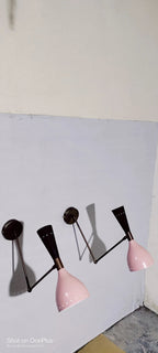 Diabolo Wall Sconces Italian Modern Stilnovo Style Set of Two Wall Light lamps offer in price - Retro Handicrafts