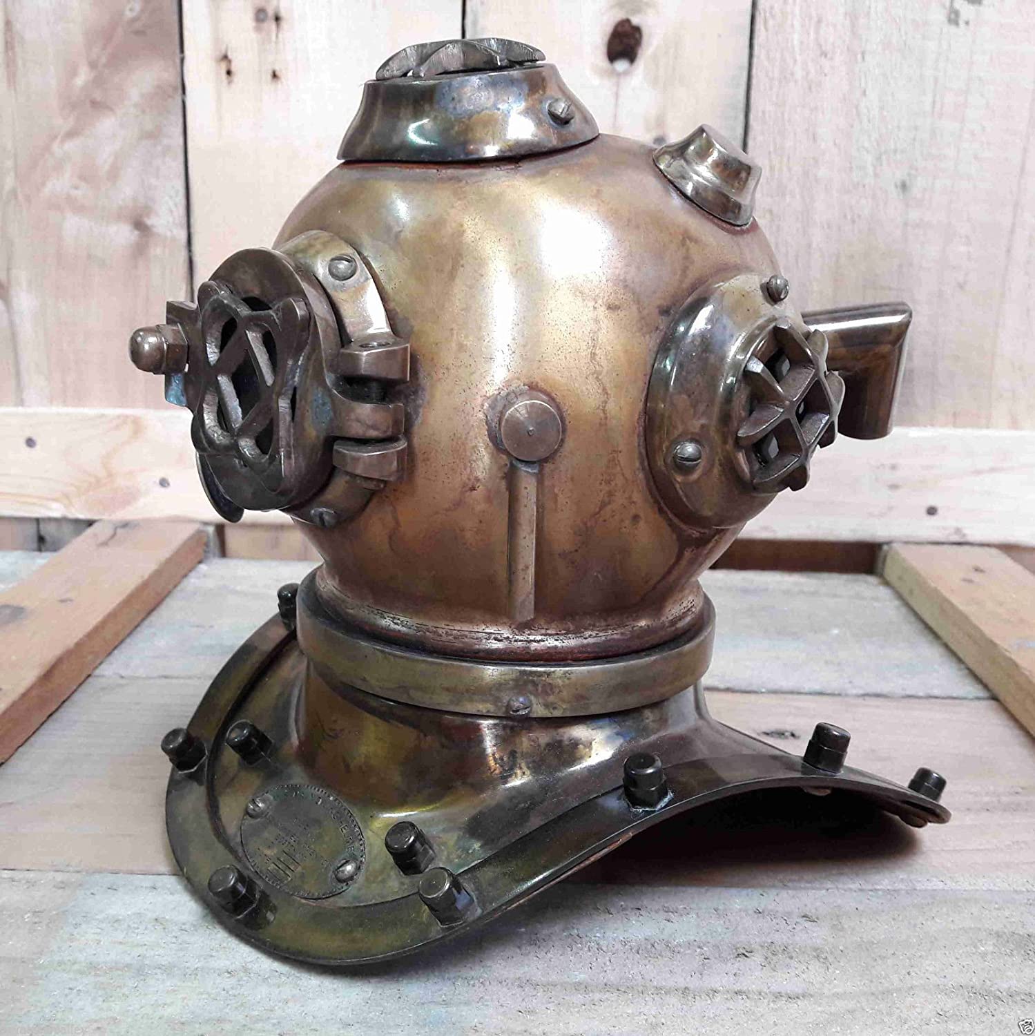 Diving Divers Helmet U.S Navy Mark V Real Antique Look Vintage Gift 7 inches - Retro Handicrafts