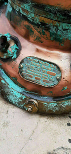 Diving Divers Helmet Vintage U.S Navy Mark V Scuba Diving - Retro Handicrafts