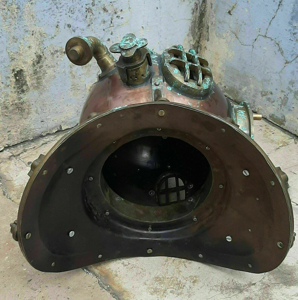 Diving Divers Helmet Vintage U.S Navy Mark V Scuba Diving - Retro Handicrafts