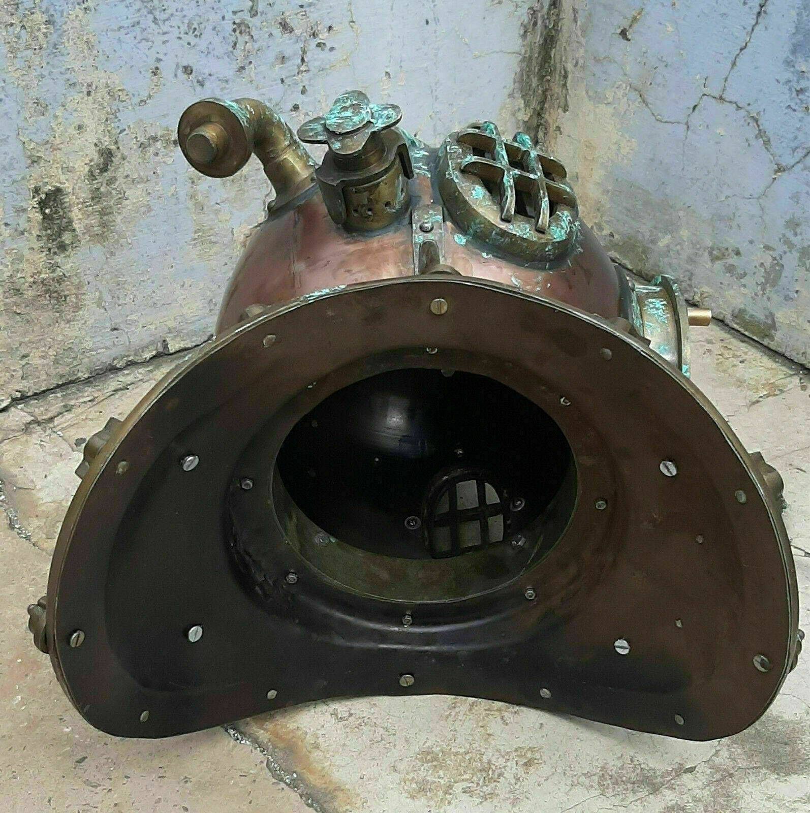 Diving Divers Helmet Vintage U.S Navy Mark V Scuba Diving - Retro Handicrafts