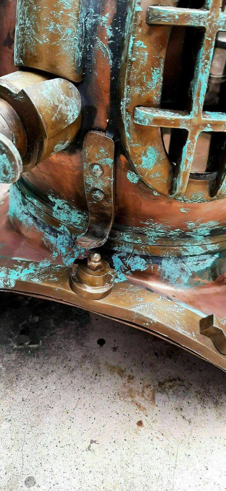 Diving Divers Helmet Vintage U.S Navy Mark V Scuba Diving - Retro Handicrafts