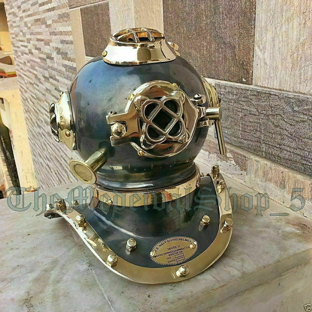 Diving Helmet Decor US Navy Mark IV Scuba Deep Sea - Retro Handicrafts