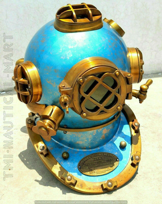 Diving Helmet Scuba US Navy Mark V Deep Sea Helmet Décor Gift - Retro Handicrafts